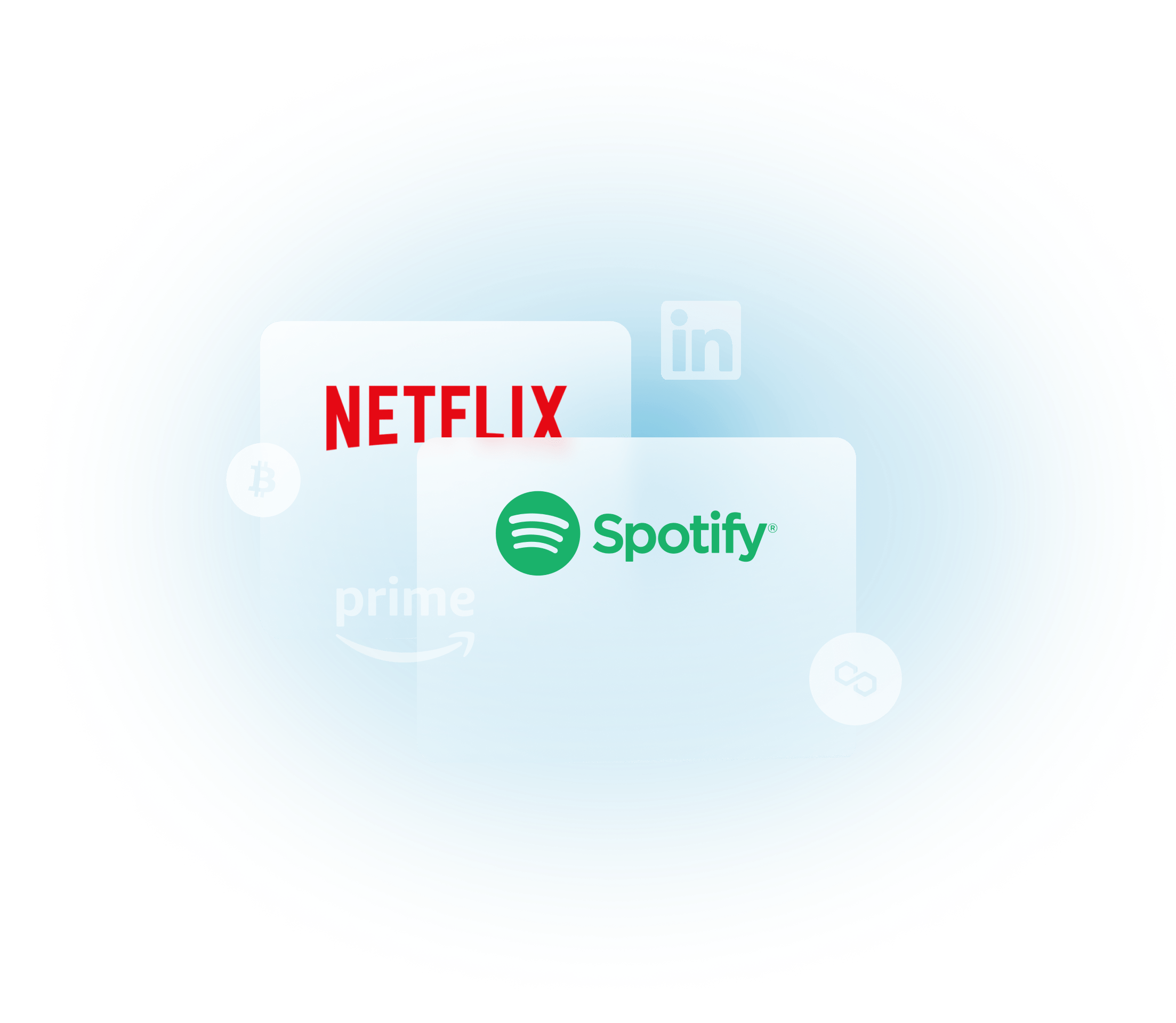 accept subscriptions in crypto in all the major networks and coins